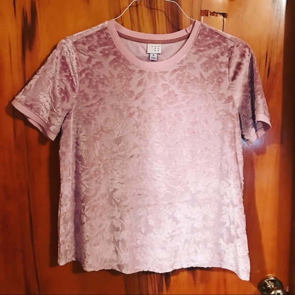 Target Tops - Target Velvet Patterned Top